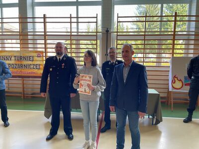 Ogólnopolski Turniej Wiedzy Pożarniczej - „Młodzi zapobiegają pożarom”