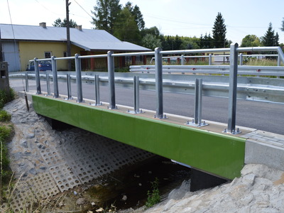 Wyremontowano most na potoku Młynówka w Trzcinicy