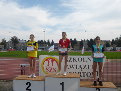 Sukces uczennic z SP w Szebniach w lekkoatletyce